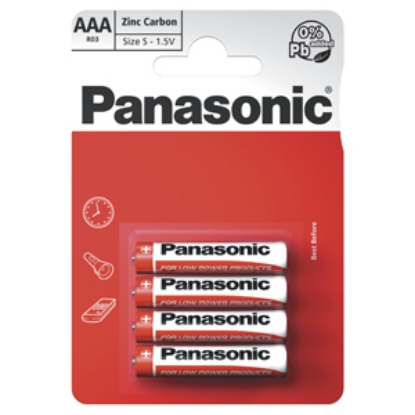 Picture of Panasonic  AAA 4pk Batteries x12